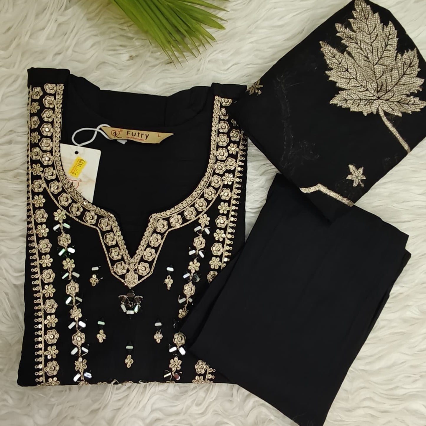 Classic Black Festive Wear