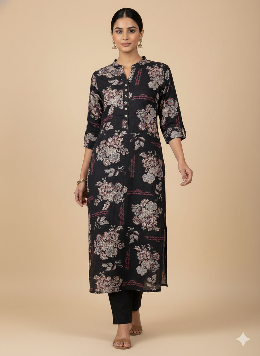 Women’s Designer Printed Kurta