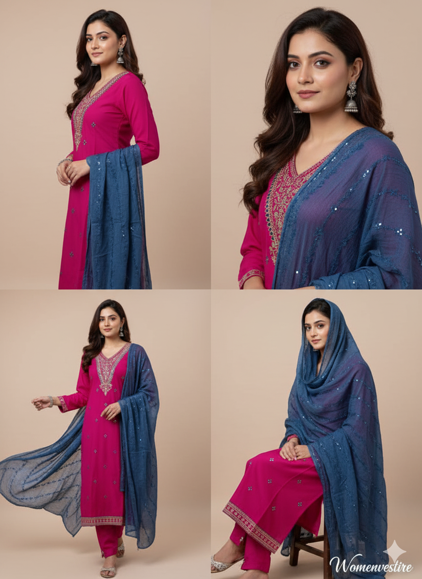 Stylish Festive 3-Piece Set