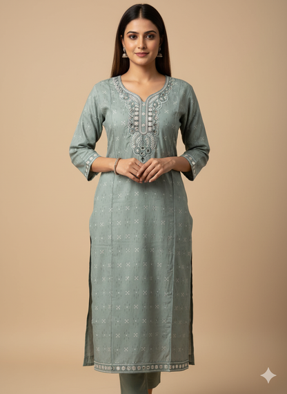 Daily Wear Cotton Blend Kurta