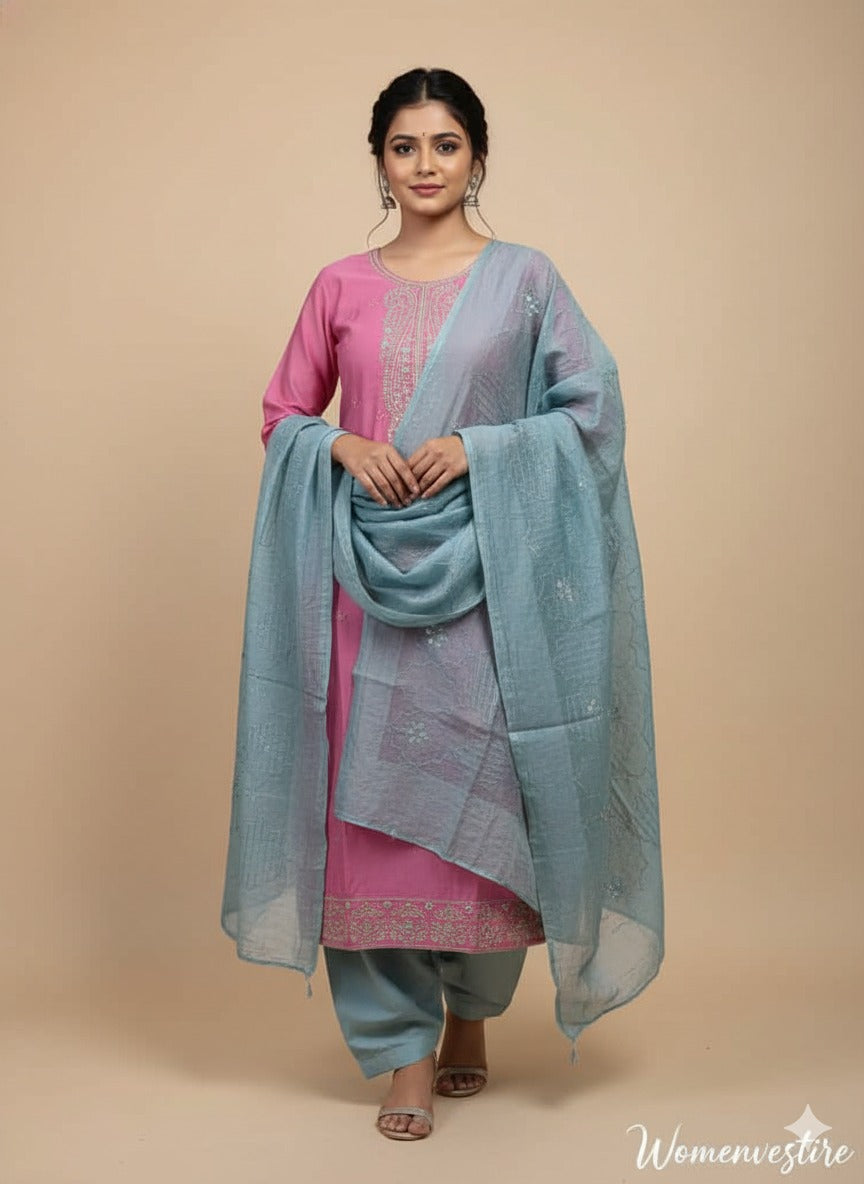 Womenvestire  3-Piece Ethnic Ensemble