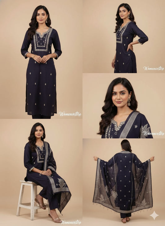 Classic Black Festive Wear