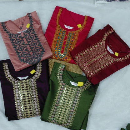 Festive Cotton 3-Piece Suit Set