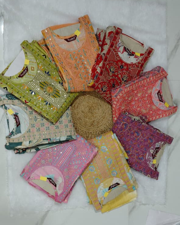 Traditional Printed 3-Piece Dress Set