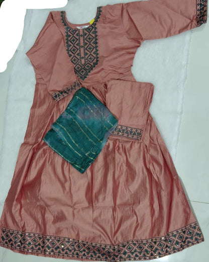 Festive Cotton 3-Piece Suit Set